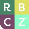 4 lelijke letters op 4 verschillende kleuren